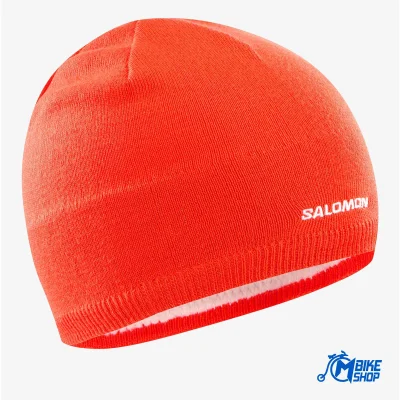 Kapa SALOMON Beanie Fiery Red